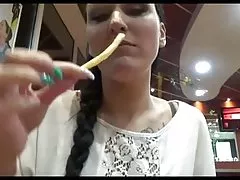 Senhora branca vídeos pornográfico as brasileirinhas faz exame BDSM para mulata esbelta